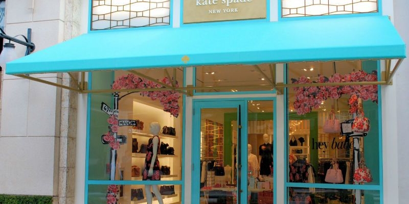 Awnings – Retail for Kate Spade – the Village of Merrick Park – by Miami Awning