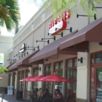Commercial Awnings -lean-to style with rigid wrap valance – Miami Awning Co (1)