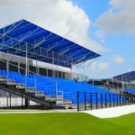 Commercial Canopy for Stadium Campbell Soccer Stadium at Lynn University – Stadium Canopies – Miami Awning (1)