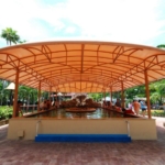 Custom Canopy for Stingray exhibit at the Miami Seaquaquarium – Miami Awning (2)