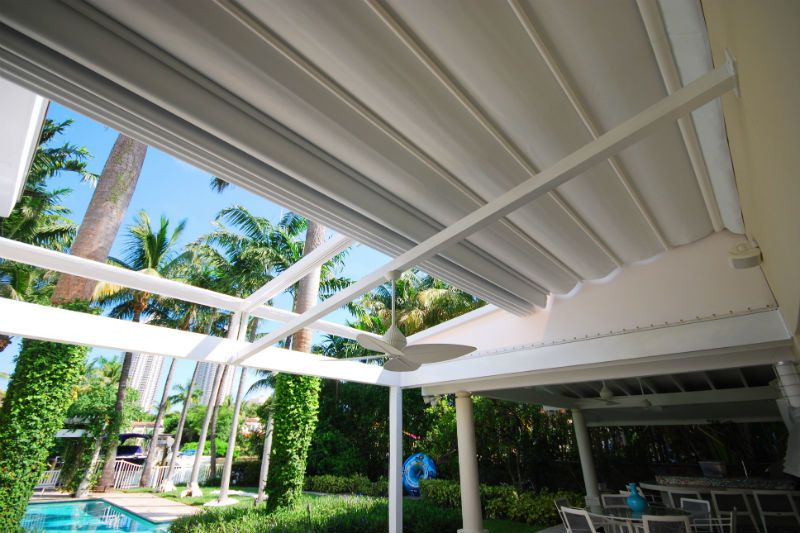 Roll Down Curtains & Miami Screens Awning Company 