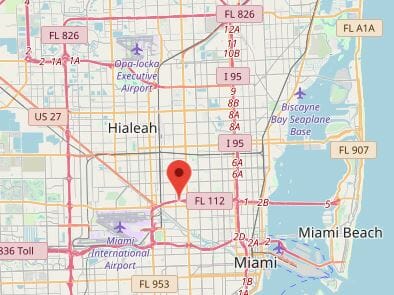 Miami Awning Map