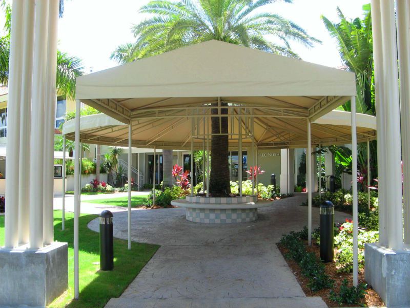 Commercial Walkway Canopies – Miami Awning (3)