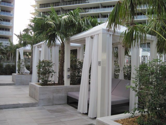 Custom Resort Cabanas by Miami Awning Comopany at the St. Regis Bal Harbor Resort (9)