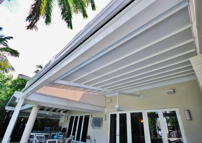 Retractable Canopy – Singerman Residence Photo 4