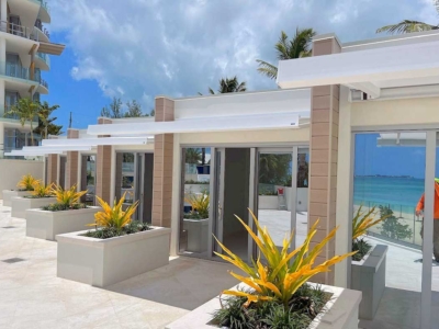 The Watermark Retractable Awning by Miami Awning