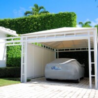 Custom Residential Carport - Miami Beach, FL custom-residential-enclosed-carport