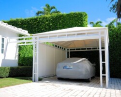 Custom Residential Carport - Miami Beach, FL custom-residential-enclosed-carport