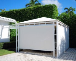 Custom Residential Carport - Miami Beach, FL custom-residential-enclosed-carport