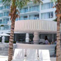 Custom Freestanding Structure - Mondrian Hotel - Miami Beach, FL special-canopy-structures-freestanding-by-miami-awning-at-the-mondrian-hotel-poolside-bar-custom