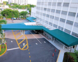 UM Entrance Canopy Weather Shade Protection Project