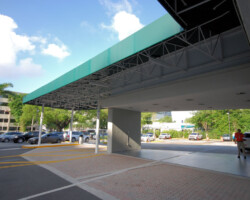 UM Entrance Canopy Weather Shade Protection Project