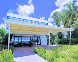 Custom Resort Canopy - by Miami Awning Co -Goldwyn Resort Bahamas