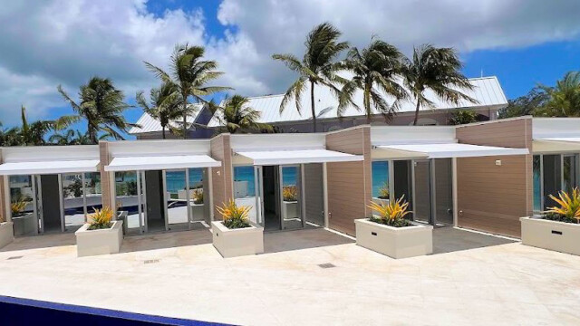 The Watermark Retractable Awning by Miami Awning