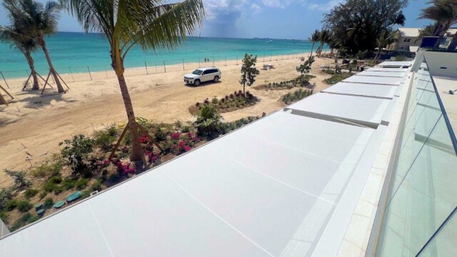 The Watermark Retractable Awning by Miami Awning